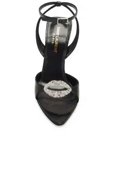 Saint Laurent Nuit Evening Sandals | Thumbnail 4 Saint Laurent Nuit Evening Sandals | Thumbnail 4