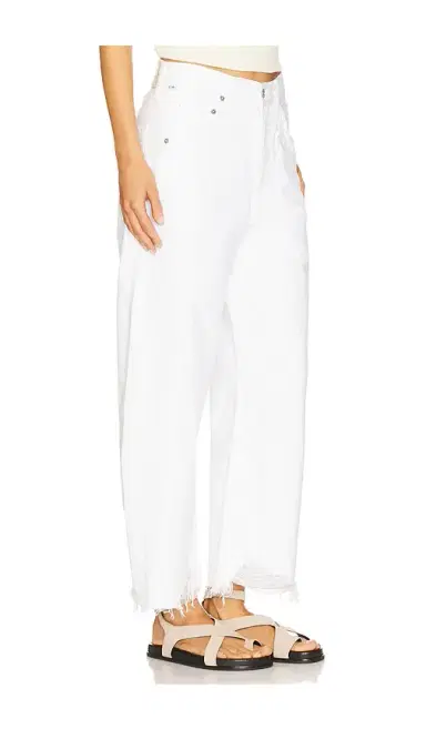 Citizens of Humanity Ayla Undone Hem Crop Jeans | Thumbnail 2 Citizens of Humanity Ayla Undone Hem Crop Jeans | Thumbnail 2