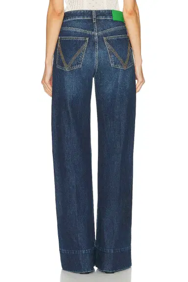 Bottega Veneta Indigo Wide Leg Jeans | Thumbnail 3 Bottega Veneta Indigo Wide Leg Jeans | Thumbnail 3