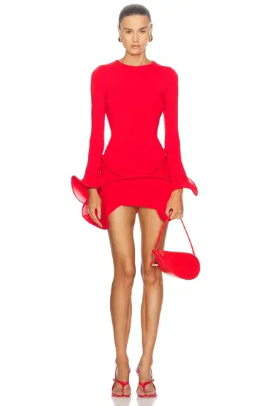 Sid Neigum Wave Hem Mini Skirt | Thumbnail 7 Sid Neigum Wave Hem Mini Skirt | Thumbnail 7