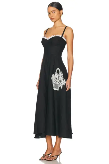 ALEJANDRA ALONSO ROJAS Bustier Maxi Dress | Thumbnail 5 ALEJANDRA ALONSO ROJAS Bustier Maxi Dress | Thumbnail 5