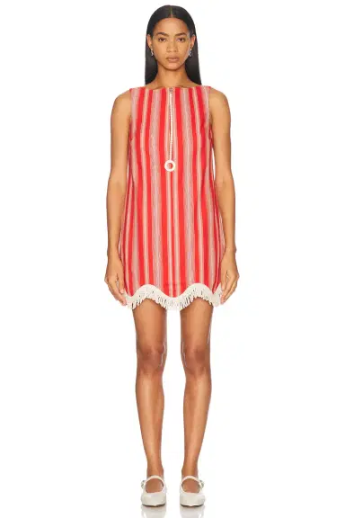 BODE Parasol Stripe Dress | Thumbnail 2 BODE Parasol Stripe Dress | Thumbnail 2