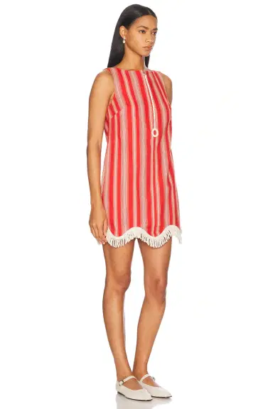 BODE Parasol Stripe Dress | Thumbnail 3 BODE Parasol Stripe Dress | Thumbnail 3