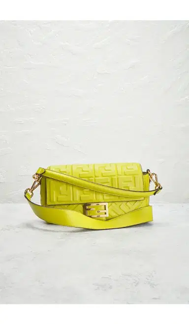 Fendi Embossed FF Baguette Shoulder Bag | Thumbnail 2 Fendi Embossed FF Baguette Shoulder Bag | Thumbnail 2