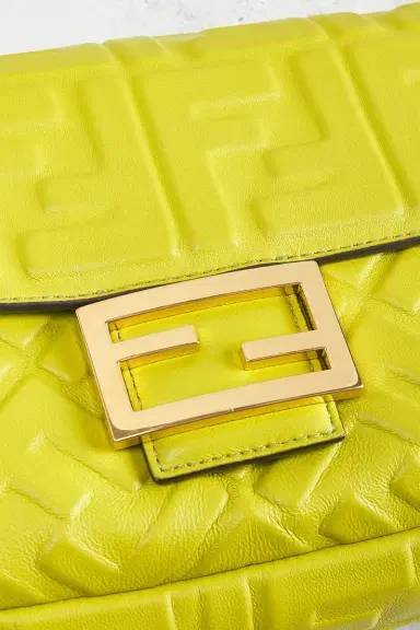 Fendi Embossed FF Baguette Shoulder Bag | Thumbnail 7 Fendi Embossed FF Baguette Shoulder Bag | Thumbnail 7