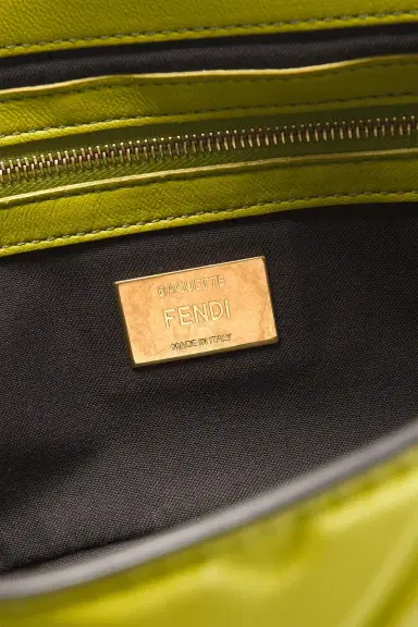 Fendi Embossed FF Baguette Shoulder Bag | Thumbnail 8 Fendi Embossed FF Baguette Shoulder Bag | Thumbnail 8