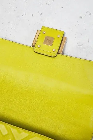 Fendi Embossed FF Baguette Shoulder Bag | Thumbnail 9 Fendi Embossed FF Baguette Shoulder Bag | Thumbnail 9