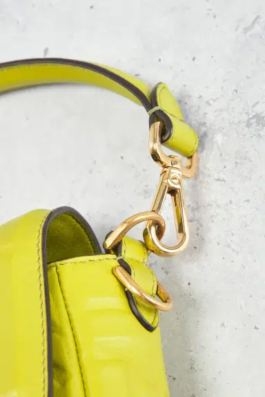 Fendi Embossed FF Baguette Shoulder Bag | Thumbnail 10 Fendi Embossed FF Baguette Shoulder Bag | Thumbnail 10