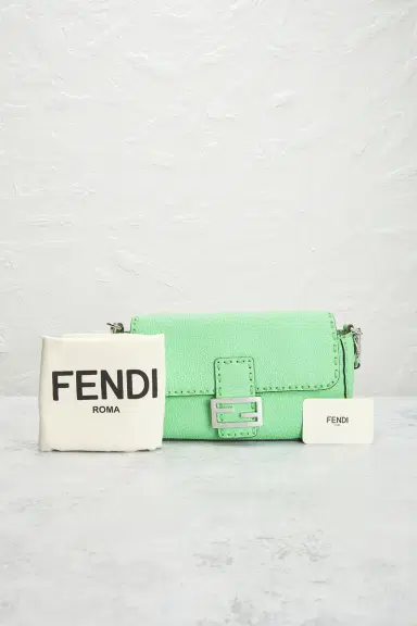 Fendi Selleria Baguette NM Shoulder Bag | Thumbnail 11 Fendi Selleria Baguette NM Shoulder Bag | Thumbnail 11