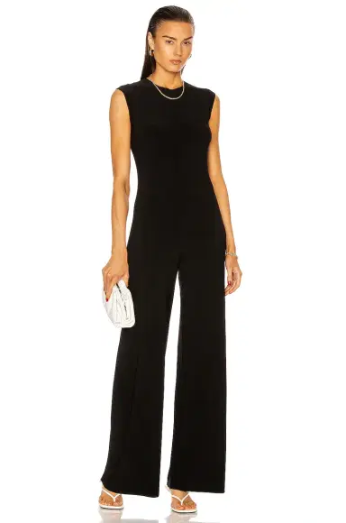 Norma Kamali Sleeveless Jumpsuit | Thumbnail 1 Norma Kamali Sleeveless Jumpsuit | Thumbnail 1