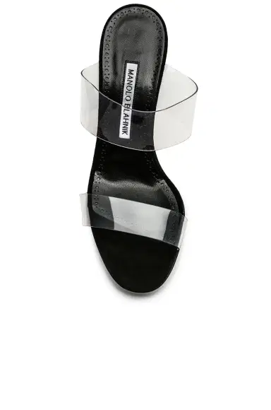 Manolo Blahnik PVC Scolto 90 Sandal | Thumbnail 4 Manolo Blahnik PVC Scolto 90 Sandal | Thumbnail 4