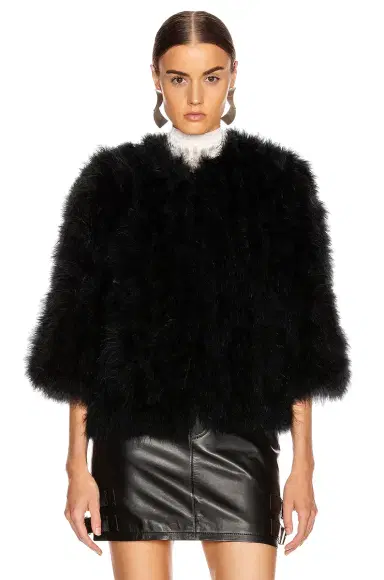 Yves Salomon Feather Jacket | Thumbnail 2 Yves Salomon Feather Jacket | Thumbnail 2
