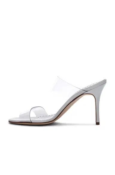 Manolo Blahnik PVC Scolto Sandals | Thumbnail 5 Manolo Blahnik PVC Scolto Sandals | Thumbnail 5