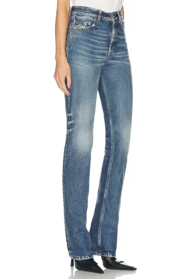 Saint Laurent 90s Slim Leg Jeans | Thumbnail 2 Saint Laurent 90s Slim Leg Jeans | Thumbnail 2