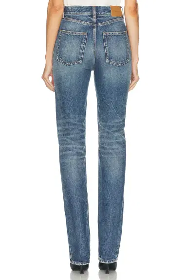 Saint Laurent 90s Slim Leg Jeans | Thumbnail 4 Saint Laurent 90s Slim Leg Jeans | Thumbnail 4