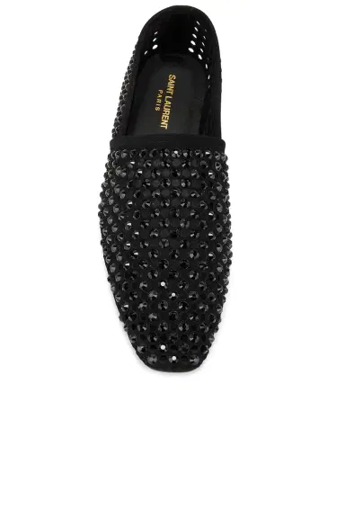 Saint Laurent Suede & Swarovski Jacques | Thumbnail 4 Saint Laurent Suede & Swarovski Jacques | Thumbnail 4