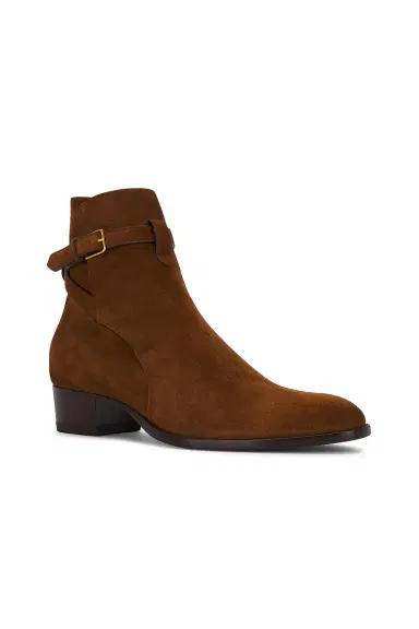 Saint Laurent Wyatt 40 Zip Boot | Thumbnail 2 Saint Laurent Wyatt 40 Zip Boot | Thumbnail 2