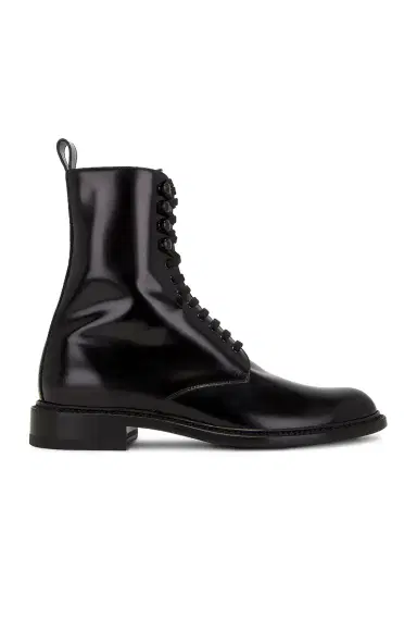 Saint Laurent Army 20 Lace Up Boot Cuir Anton | Thumbnail 1 Saint Laurent Army 20 Lace Up Boot Cuir Anton | Thumbnail 1