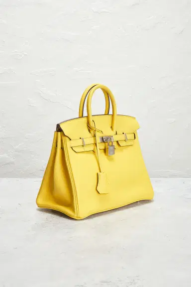 HERMÈS Taurillon Clemence Birkin 25 Handbag | Thumbnail 6 HERMÈS Taurillon Clemence Birkin 25 Handbag | Thumbnail 6