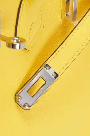 HERMÈS Taurillon Clemence Birkin 25 Handbag | Thumbnail 9 HERMÈS Taurillon Clemence Birkin 25 Handbag | Thumbnail 9
