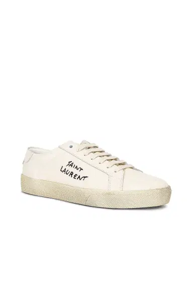 Saint Laurent Embroidered Sneakers | Thumbnail 2 Saint Laurent Embroidered Sneakers | Thumbnail 2