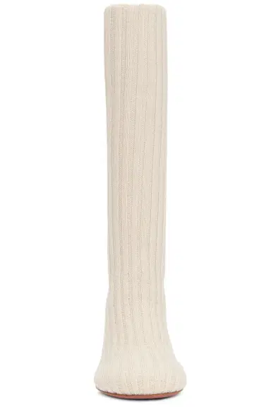 AMINA MUADDI Veneda Stretch 95 Fuzzy Knit Boot | Thumbnail 4 AMINA MUADDI Veneda Stretch 95 Fuzzy Knit Boot | Thumbnail 4