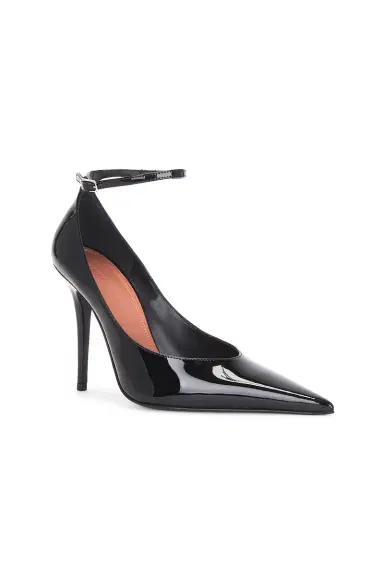 Amina Muaddi Anok 105 Patent Pump | Thumbnail 2 Amina Muaddi Anok 105 Patent Pump | Thumbnail 2