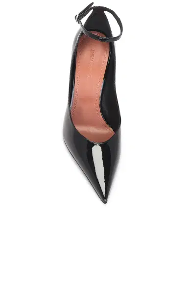 Amina Muaddi Anok 105 Patent Pump | Thumbnail 4 Amina Muaddi Anok 105 Patent Pump | Thumbnail 4