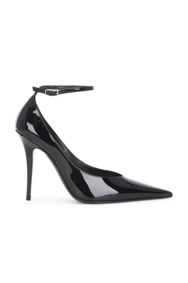 Amina Muaddi Anok 105 Patent Pump | Thumbnail 1 Amina Muaddi Anok 105 Patent Pump | Thumbnail 1