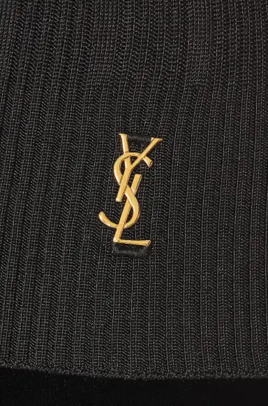 Saint Laurent Short Sleeve Turtleneck Sweater | Thumbnail 6 Saint Laurent Short Sleeve Turtleneck Sweater | Thumbnail 6