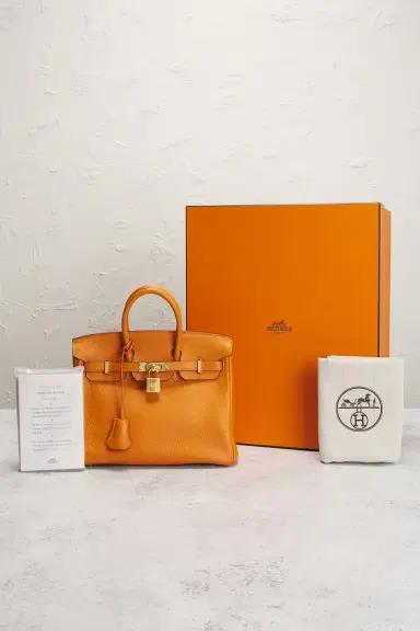 HERMÈS Togo Birkin 25 Handbag | Thumbnail 9 HERMÈS Togo Birkin 25 Handbag | Thumbnail 9