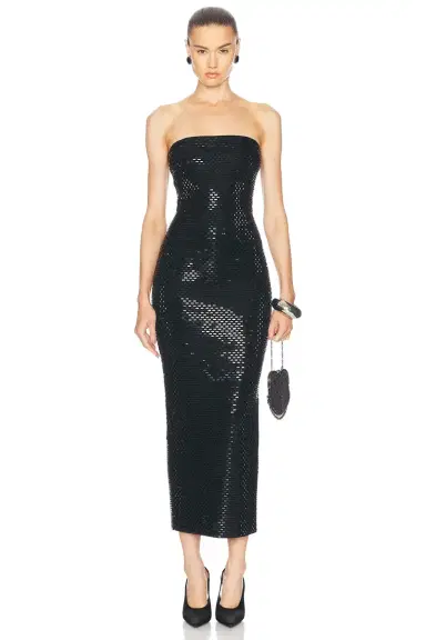 retrofete Karrah Embellished Knit Dress | Thumbnail 1 retrofete Karrah Embellished Knit Dress | Thumbnail 1