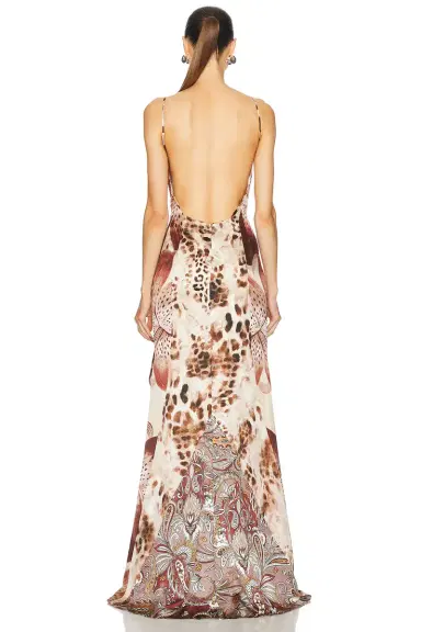 retrofete Raelynn Silk Dress | Thumbnail 4 retrofete Raelynn Silk Dress | Thumbnail 4
