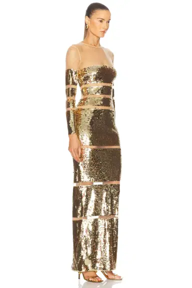 retrofete for FWRD Desi Sequin Dress | Thumbnail 2 retrofete for FWRD Desi Sequin Dress | Thumbnail 2