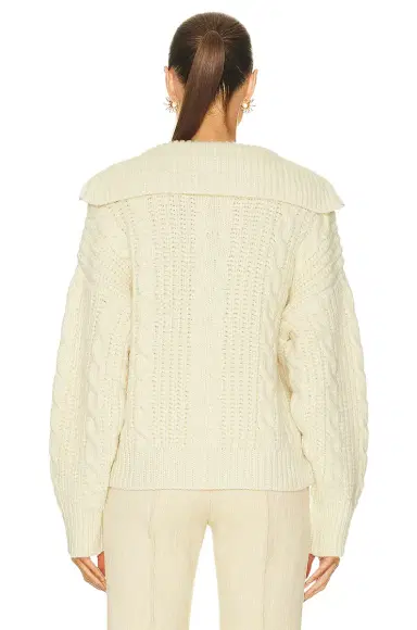 Bottega Veneta Cable Knit Sweater | Thumbnail 3 Bottega Veneta Cable Knit Sweater | Thumbnail 3