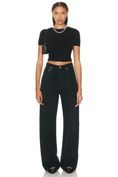 Citizens of Humanity Ayla Baggy Cuffed Crop Jeans | Thumbnail 7 Citizens of Humanity Ayla Baggy Cuffed Crop Jeans | Thumbnail 7
