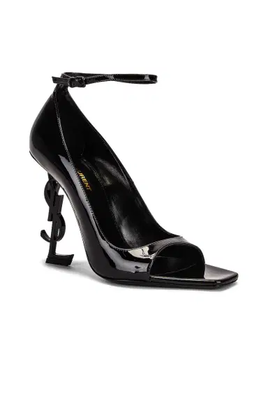 Saint Laurent Tower Opyum Ankle Strap Heels | Thumbnail 2 Saint Laurent Tower Opyum Ankle Strap Heels | Thumbnail 2