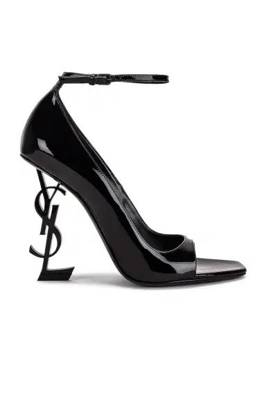 Saint Laurent Tower Opyum Ankle Strap Heels | Thumbnail 1 Saint Laurent Tower Opyum Ankle Strap Heels | Thumbnail 1