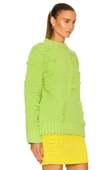 Bottega Veneta Alphabet Chenille Knit Sweater | Thumbnail 2 Bottega Veneta Alphabet Chenille Knit Sweater | Thumbnail 2