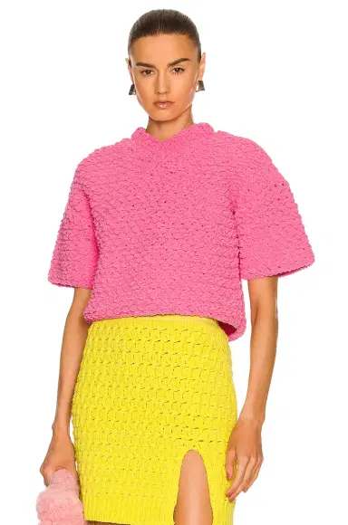 Bottega Veneta Heavy Weight Chenille Sweater | Thumbnail 1 Bottega Veneta Heavy Weight Chenille Sweater | Thumbnail 1