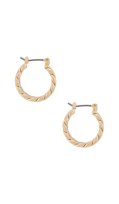 Ettika Twist Hoop Earrings | Thumbnail 2 Ettika Twist Hoop Earrings | Thumbnail 2