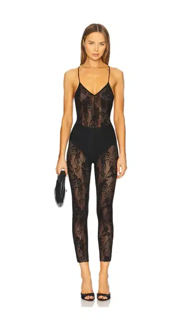 Norma Kamali Low Back Fara Slip Catsuit | Thumbnail 1 Norma Kamali Low Back Fara Slip Catsuit | Thumbnail 1