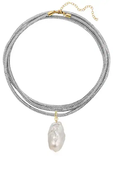 Lili Claspe Raya Pearl Wrap Necklace | Thumbnail 1 Lili Claspe Raya Pearl Wrap Necklace | Thumbnail 1