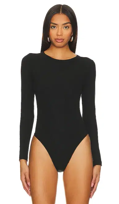 PISTOLA Bailey Long Sleeve Crew Neck Bodysuit | Thumbnail 2 PISTOLA Bailey Long Sleeve Crew Neck Bodysuit | Thumbnail 2