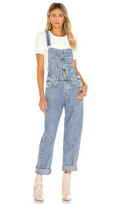 Free People x We The Free Ziggy Denim Overall | Thumbnail 1 Free People x We The Free Ziggy Denim Overall | Thumbnail 1