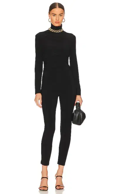 Norma Kamali Turtleneck Catsuit | Thumbnail 1 Norma Kamali Turtleneck Catsuit | Thumbnail 1
