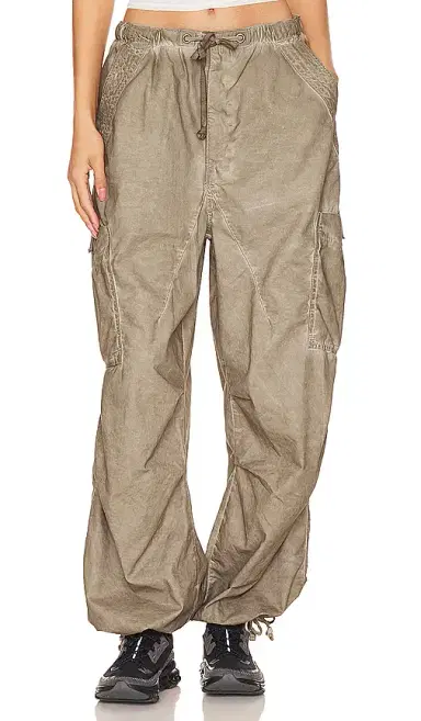 Jaded London Oil Wash Parachute Pants | Thumbnail 2 Jaded London Oil Wash Parachute Pants | Thumbnail 2