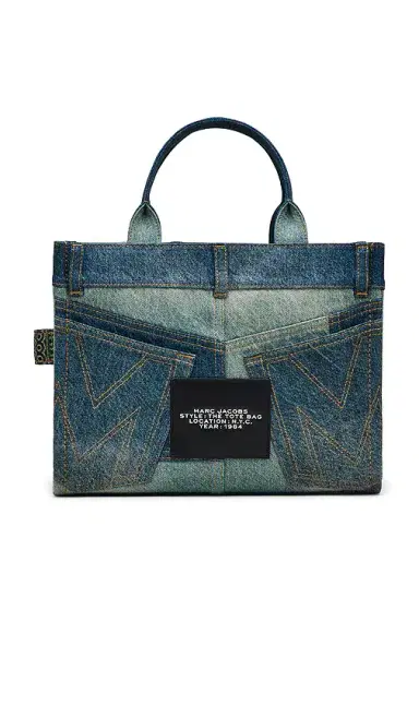 Marc Jacobs The Deconstructed Denim Medium Tote Bag | Thumbnail 2 Marc Jacobs The Deconstructed Denim Medium Tote Bag | Thumbnail 2