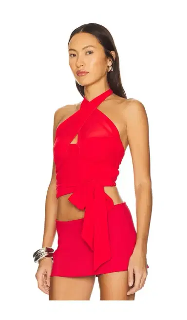 MAJORELLE Charlize Halter Top | Thumbnail 2 MAJORELLE Charlize Halter Top | Thumbnail 2