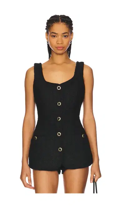 MAJORELLE Gabrielle Tweed Top | Thumbnail 1 MAJORELLE Gabrielle Tweed Top | Thumbnail 1